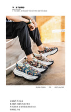 2025 Men's Platform Wedge Sneakers