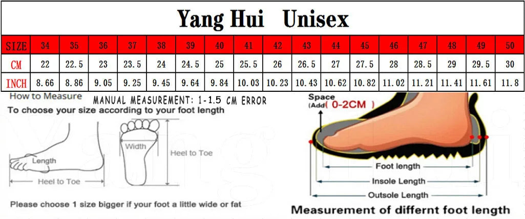 2025 Men's Platform Wedge Sneakers