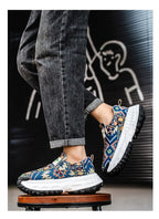 2025 Men's Platform Wedge Sneakers
