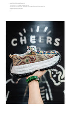 2025 Men's Platform Wedge Sneakers