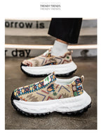 2025 Men's Platform Wedge Sneakers