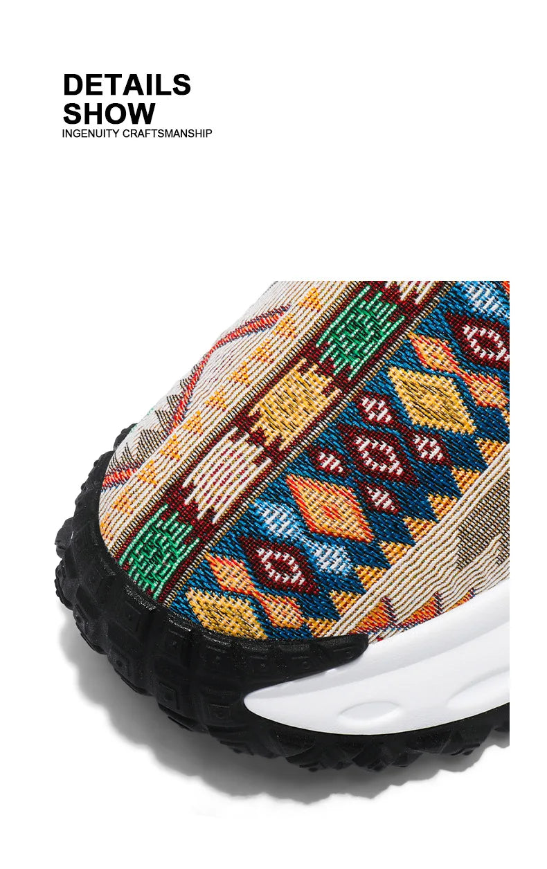 2025 Men's Platform Wedge Sneakers