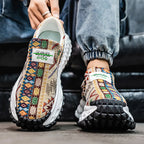 2025 Men's Platform Wedge Sneakers