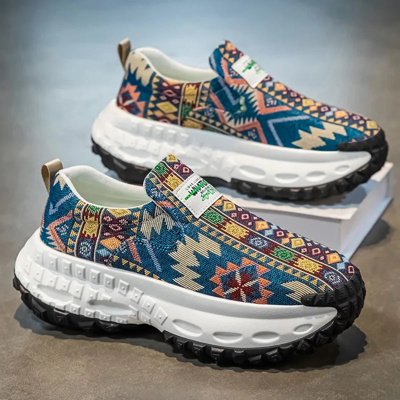2025 Men's Platform Wedge Sneakers